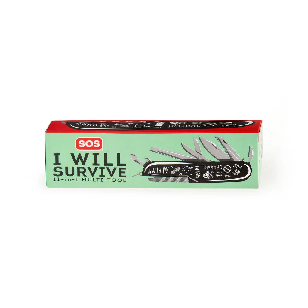 Legami 11-In-1 Multi-Tool - Sos I Will Survive