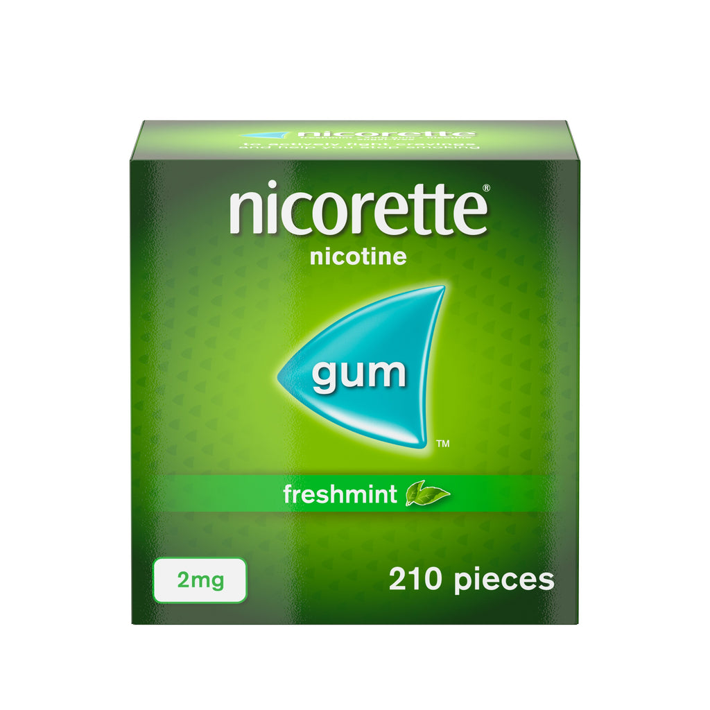 NICORETTE 2MG GUM 210