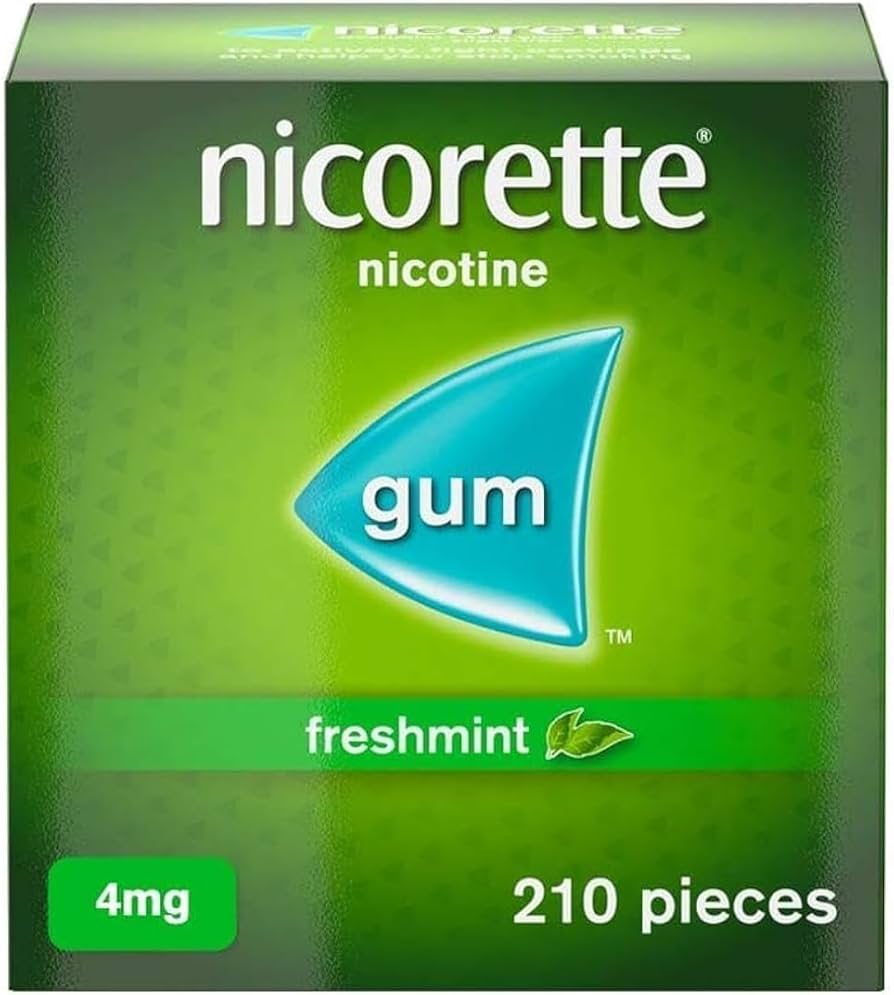 NICORETTE 4MG GUM 210