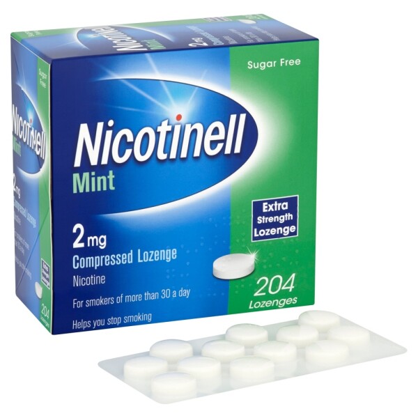 NICOTINELL 2MG LOZENGES 204