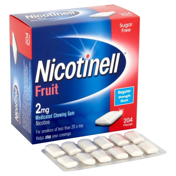 NICOTINELL 2MG GUM 210