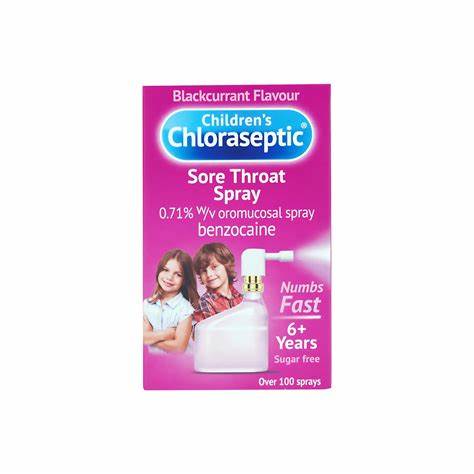 Childrens Chloraseptic Sore Throat Spray 15ml