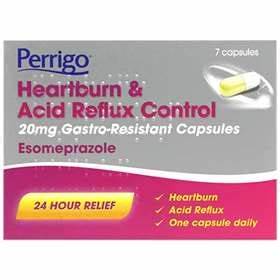 Perrigo Heartburn & Acid Reflux Control Gastro-Resistant Capsules 20mg 7