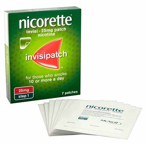 Nicorette Invisi Patch, Step 1, 25mg