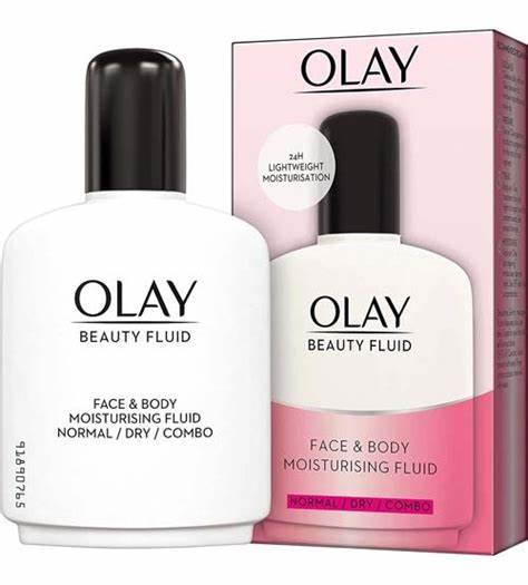 Olay Beauty Fluid Face And Body Moisturiser 200ml