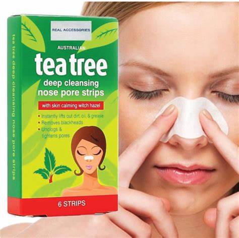 Beauty Formulas Teatree Deep Cleansing Nose Pore Strips (6 Strips)