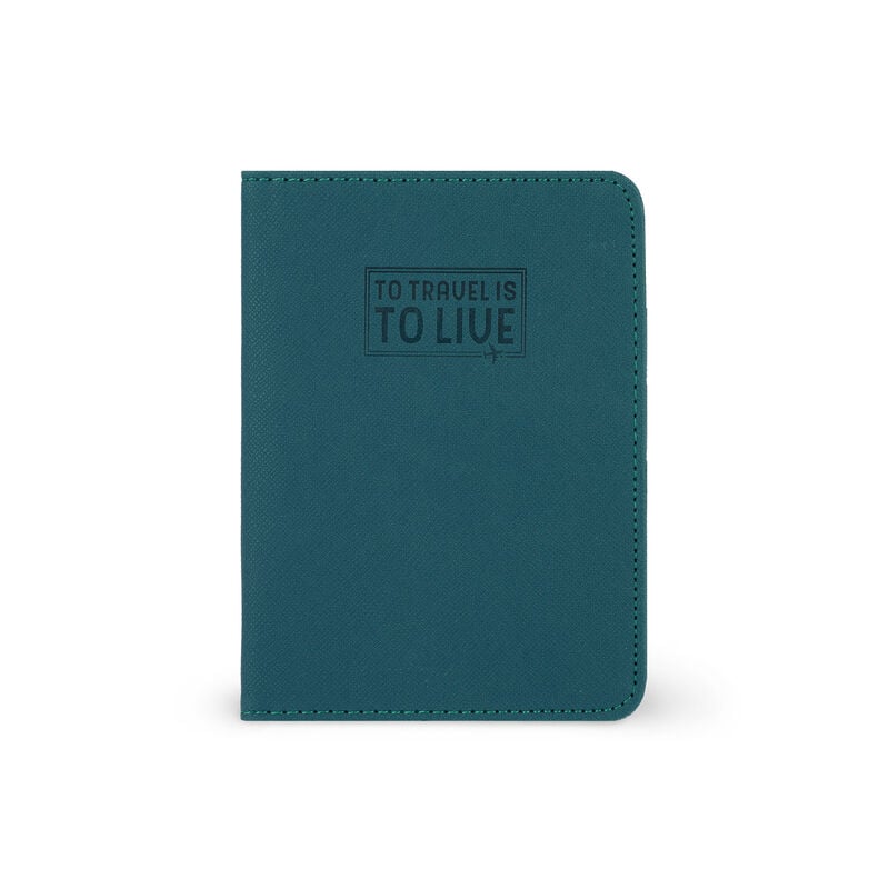 Legami Passport Holder Blue