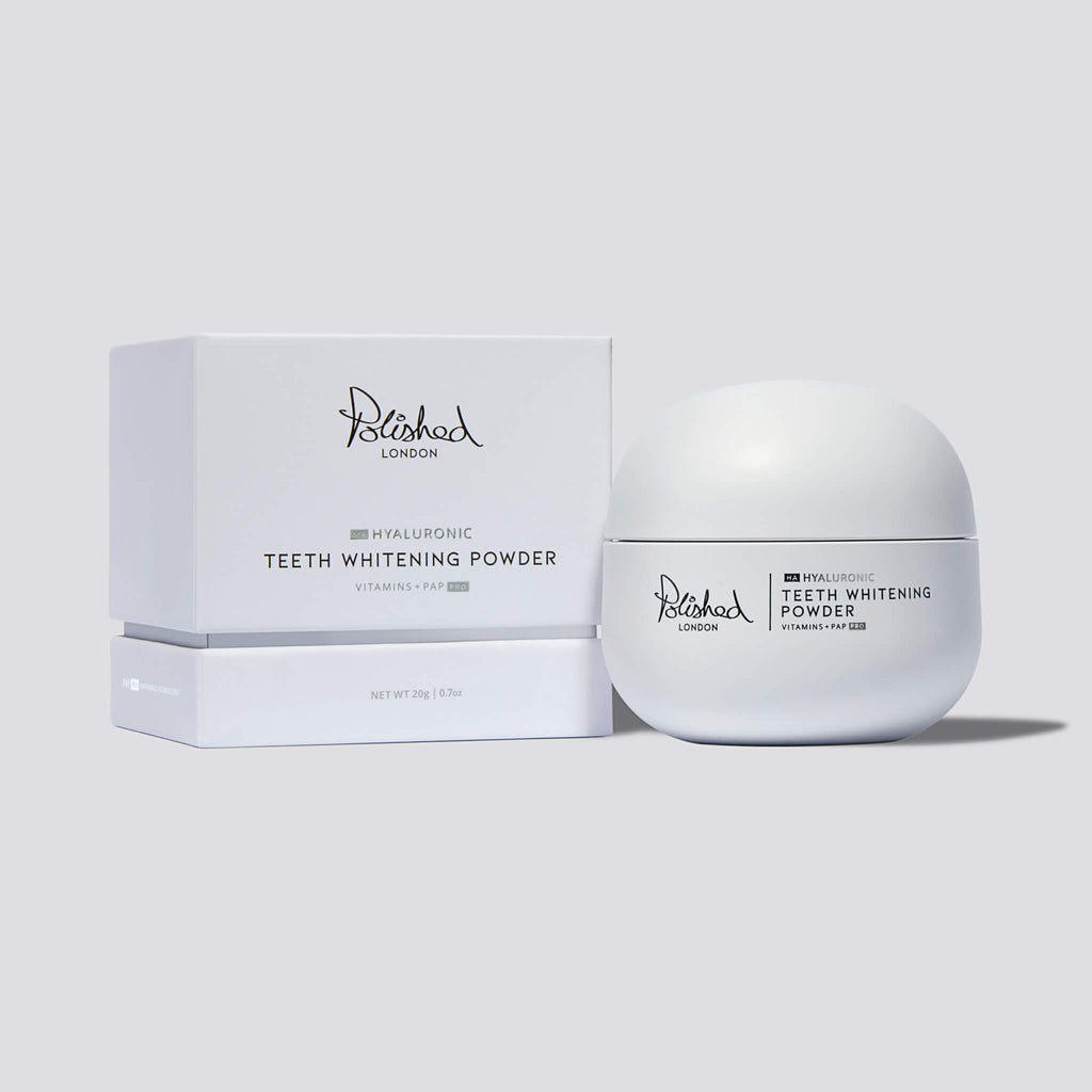 Polished London Hyaluronic Teeth Whitening Powder