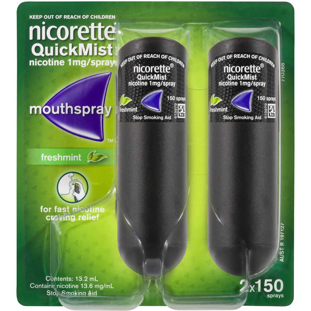 NICORETTE QUICKMIST FRESHMINT 2x13.2mls