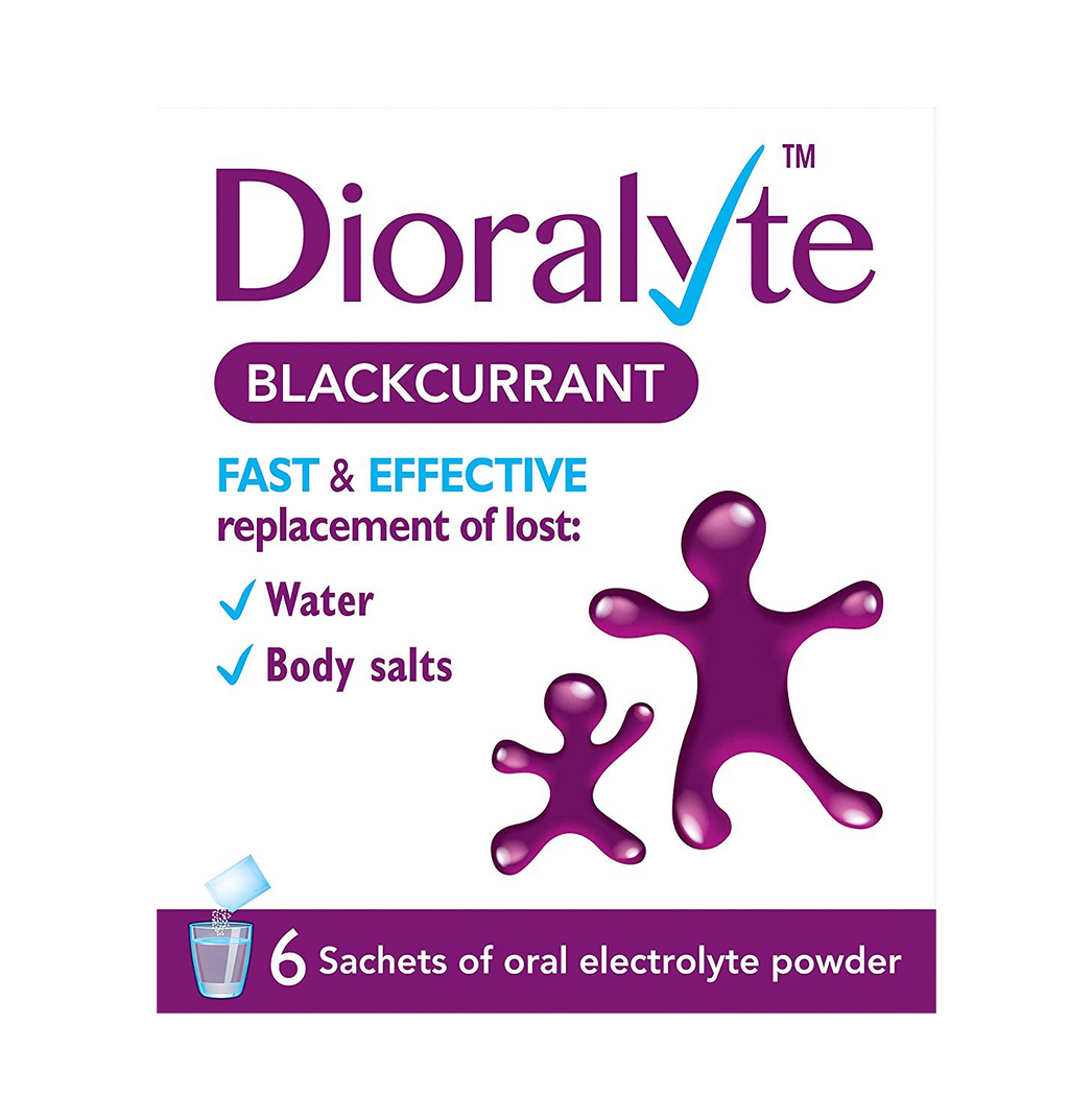 Dioralyte Blackcurrant 6 Sachets