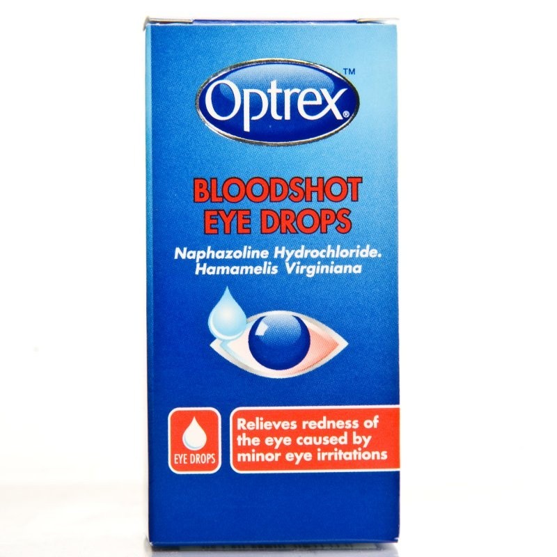 Optrex Bloodshot Eye Drops Irritation & Redness Relief - 10ml