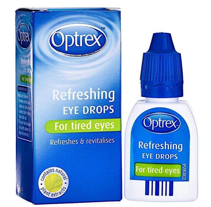 Optrex Refreshing Eye Drops Tired Eyes 10ml