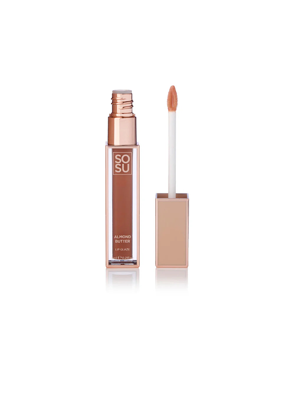 Sosu Lip Glaze Almond Butter 6ml