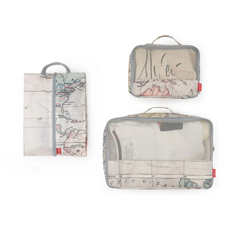 Legami Set of Three Travel Bags - Travel Organizer
