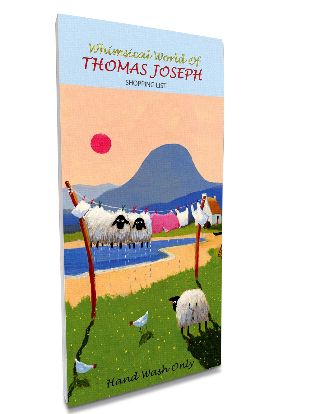 Thomas Joseph Hand Wash Only Magnetic Notepad