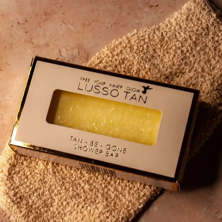 Lusso Tan Tan-Be-Gone Shower Bar-Lemon