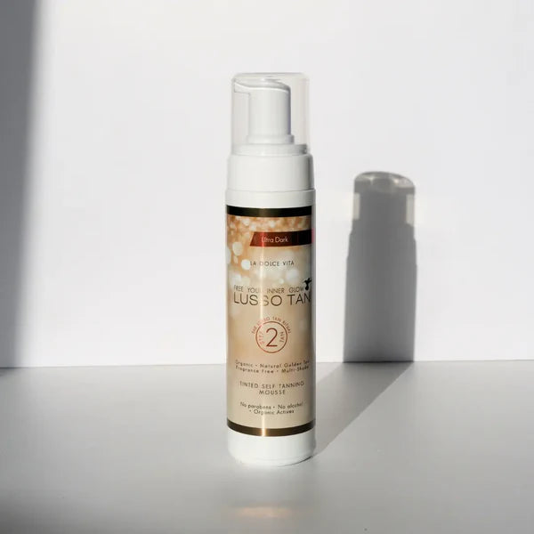 Lusso Tan Tinted Self Tanning Mousse 200ml
