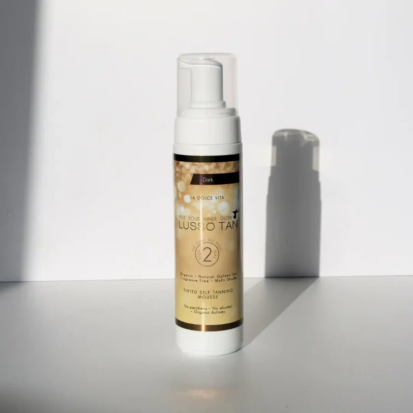 Lusso Tan Tinted Self Tanning Mousse 200ml