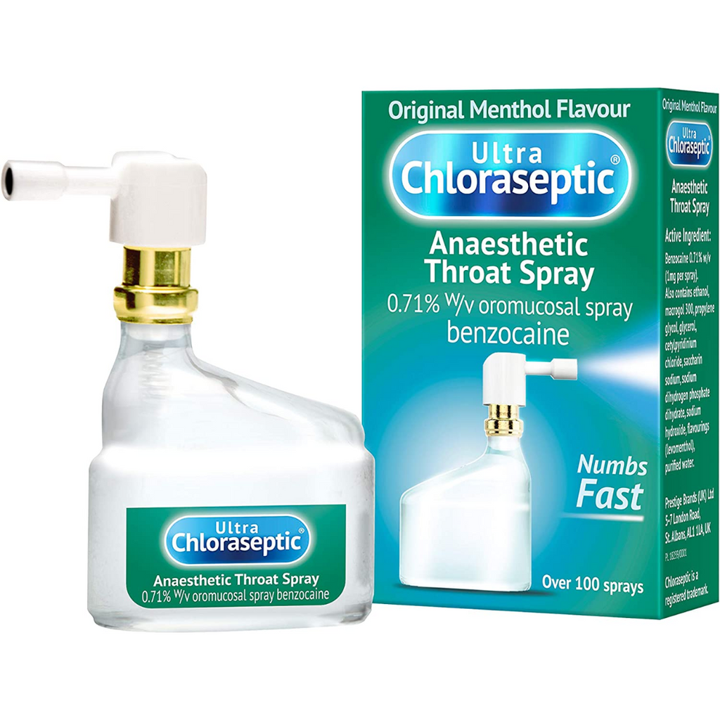 Ultra Chloraseptic Anaesthetic Throat Spray - Original Menthol 15ml