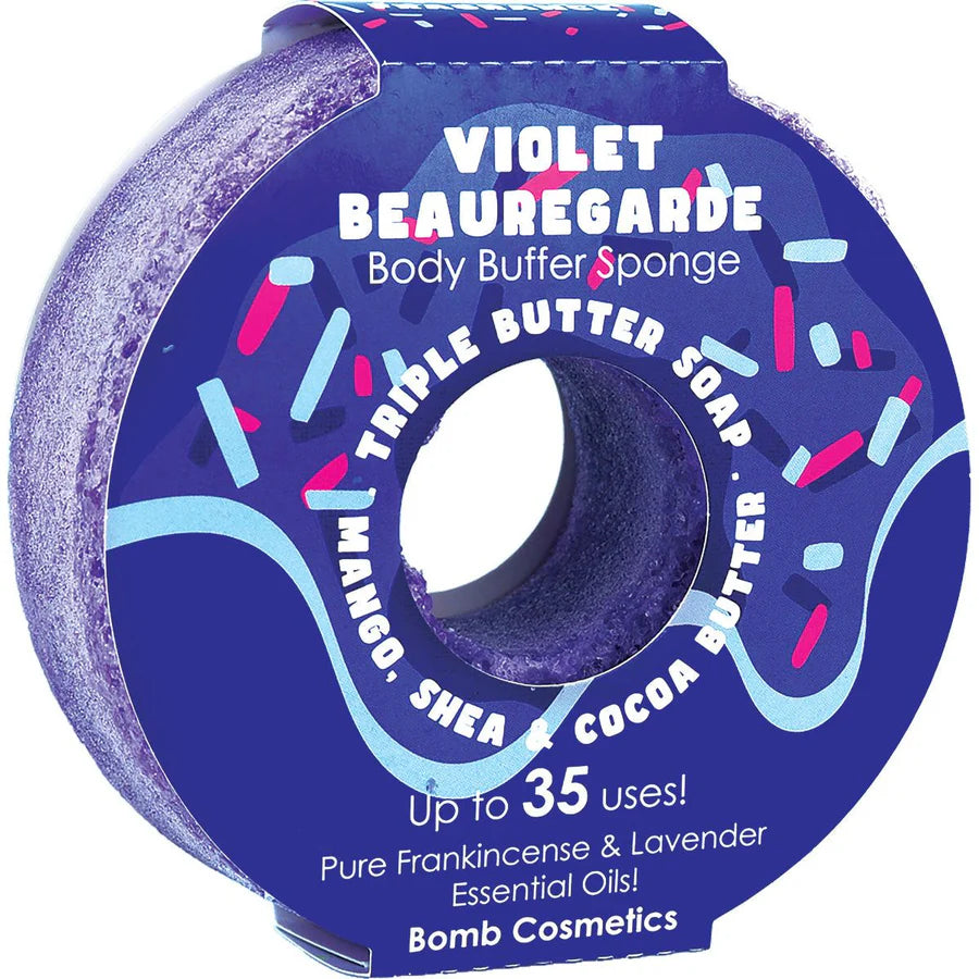 Bomb Cosmetics Violet Beauregarde Buffer Sponge