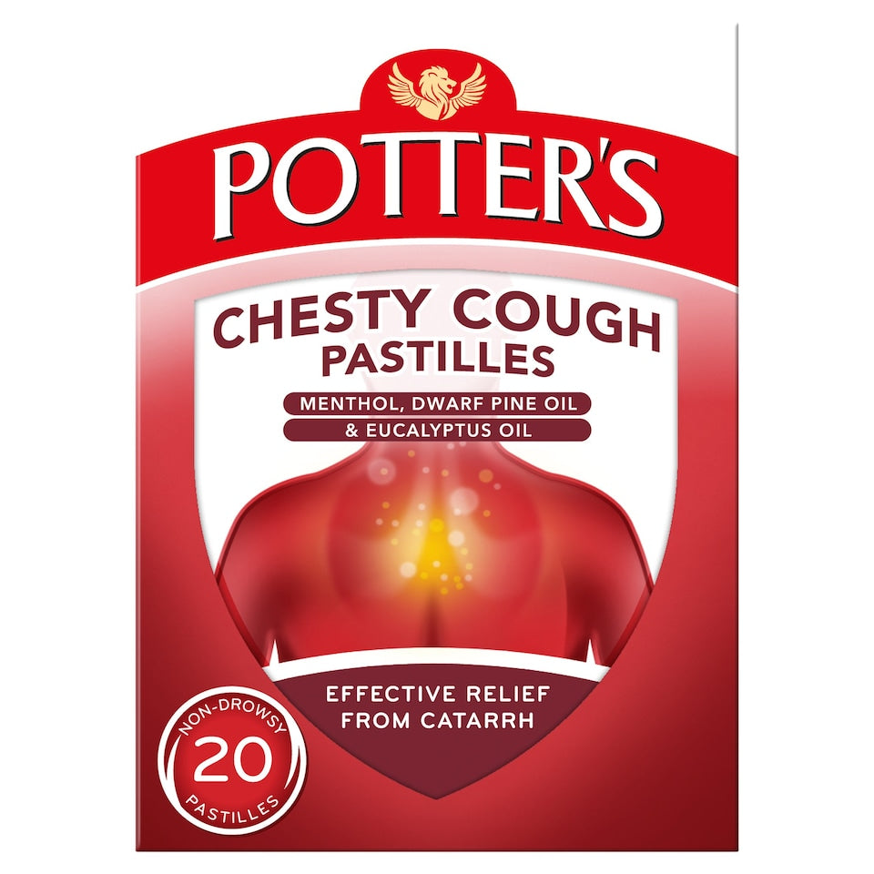 Potters Chesty Cough Pastilles 20s