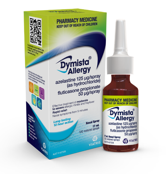 Dymista Control 137 Micrograms / 50 Micrograms Per Acutation Nasal Spray - 120 Sprays