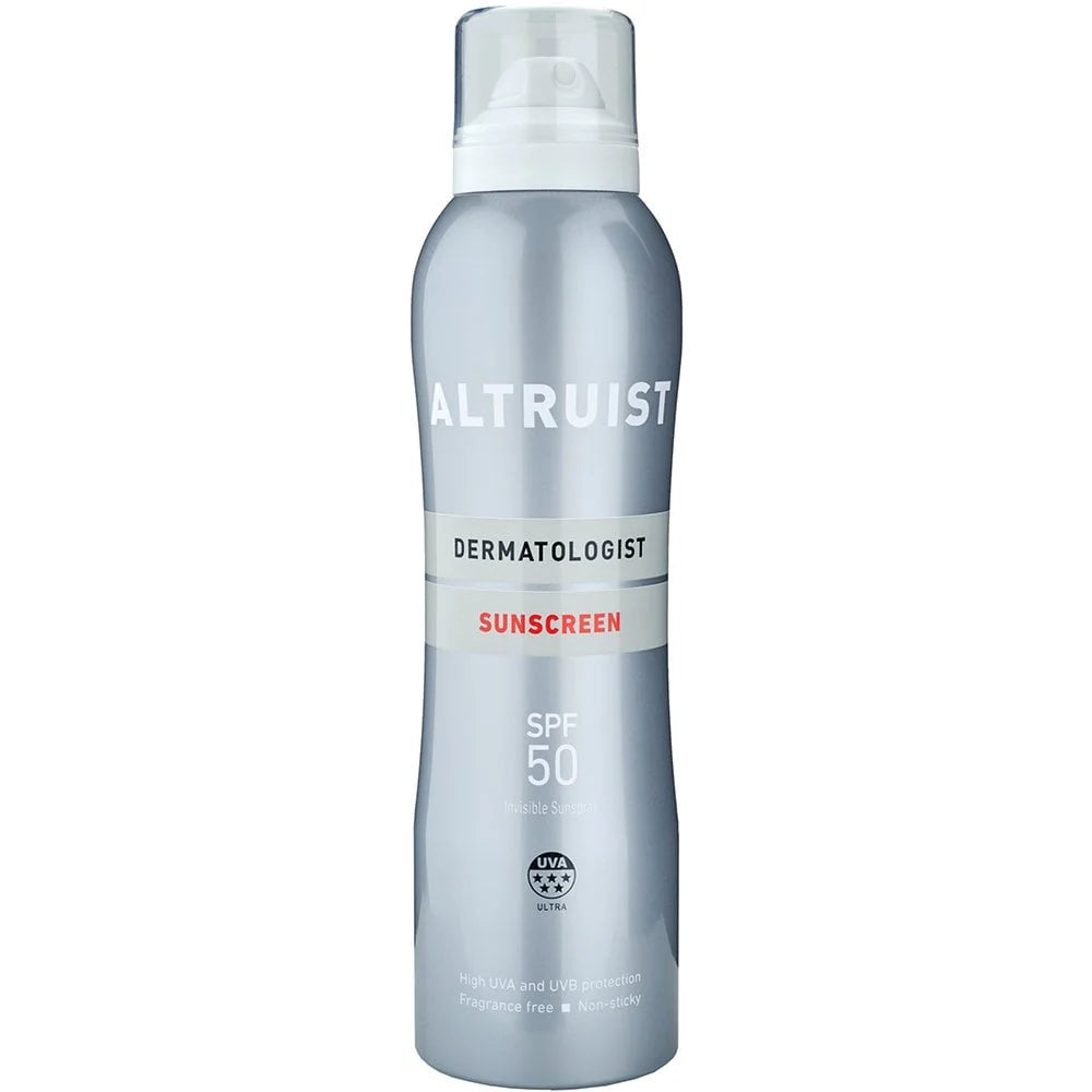ALTRUIST Dermatologist Sunscreen  INVISIBLE  SUNSPRAY  SPF50 200ml