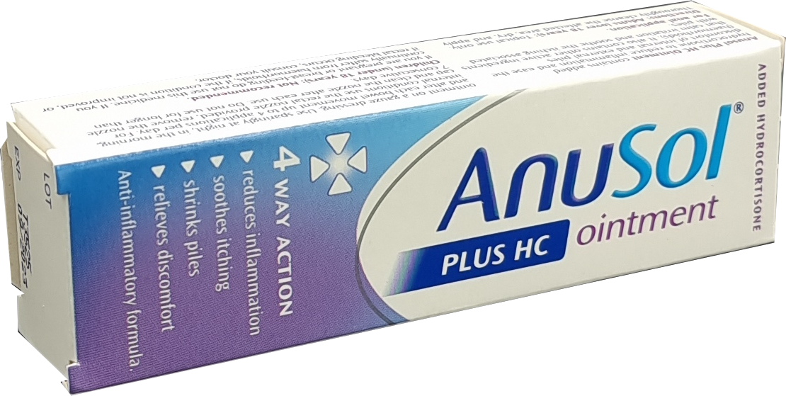 ANUSOL PLUS HC OINTMENT 15G