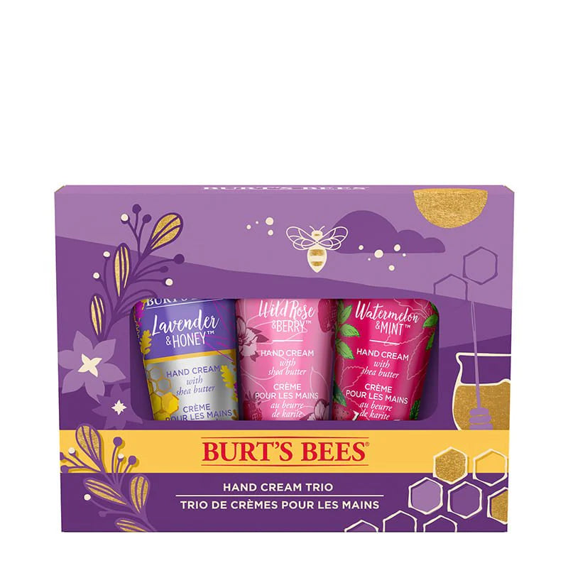 Burt's Bees Hand Cream Trio Gift Set (3 x 28.3g)