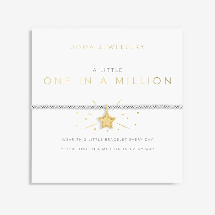 Joma Children's A Little 'One In A Million' Bracelet C500