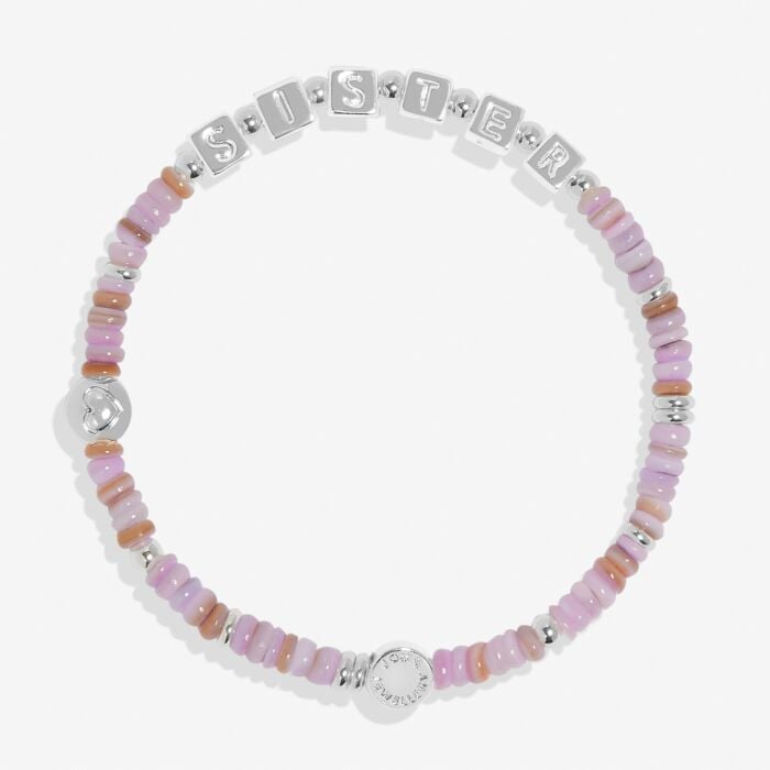 Joma Kids' Happy Little Moments 'Super Sister' Bracelet in Silver Plating C739