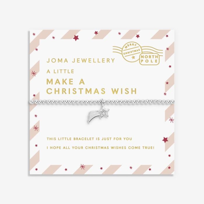 Joma Kids Love From Santa 'Make A Christmas Wish' Bracelet C895