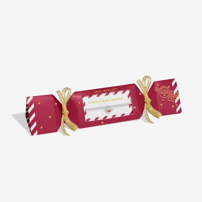 Joma Kids' Christmas Cracker 'Christmas Robin' Bracelet C902