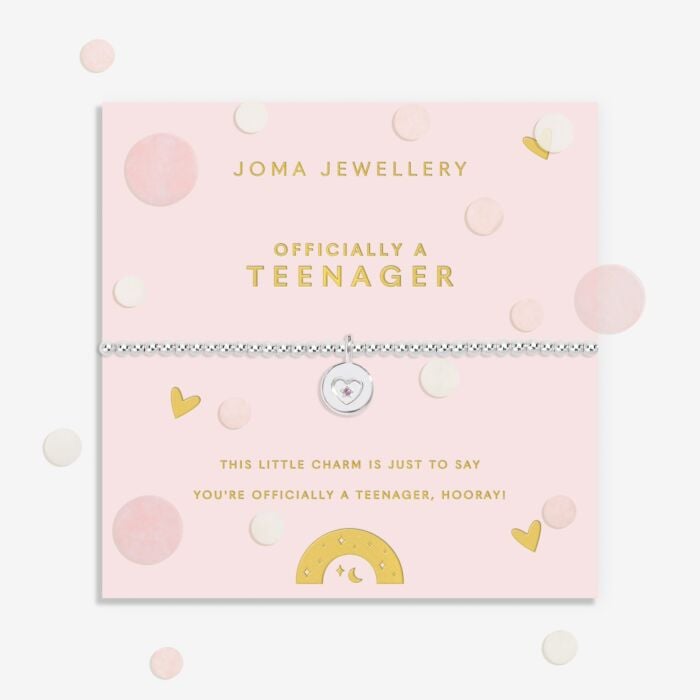 Joma Kids' Confetti A Little 'Officially A Teenager' Bracelet C932