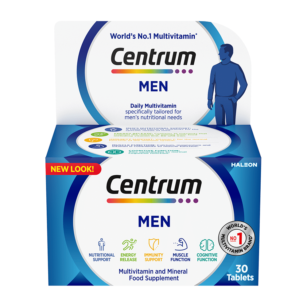 Centrum Men Multivitamin and Mineral (30 tablets)