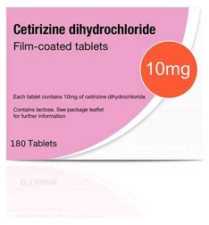 Cetirizine 10 MG Tablet 30