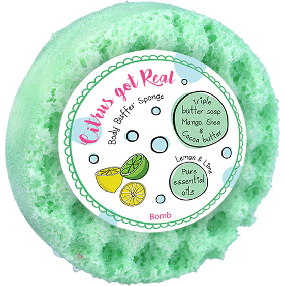 Bomb Cosmetics Citrus Got Real Body Buffer Shower Soap