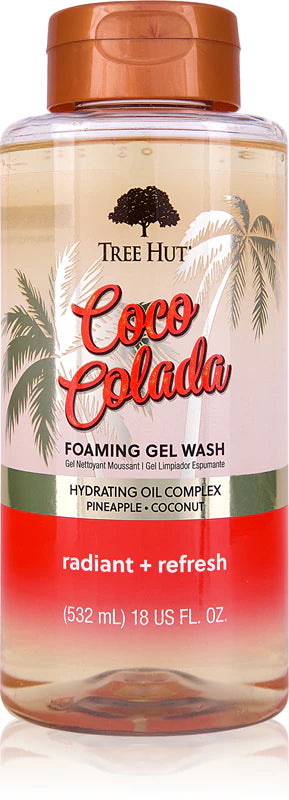 Tree Hut Foaming Gel Body Wash Coco Colada 532ml