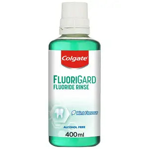 Colgate Fluorigard Daily Rinse Mouthwash Alcohol Free 400ml