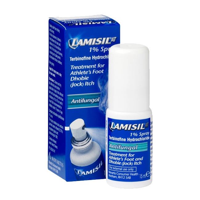Lamisil Spray - Athlete’s Foot Treatment - Antifungal Spray - 15ml
