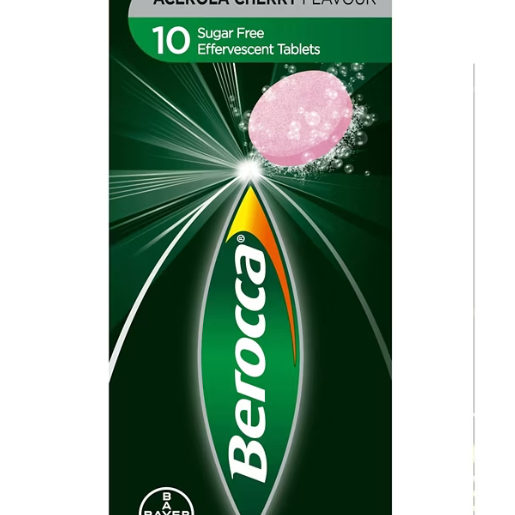 Berocca Boost Energy Vitamins  (10 Sugar Free Effervescent Tablets)