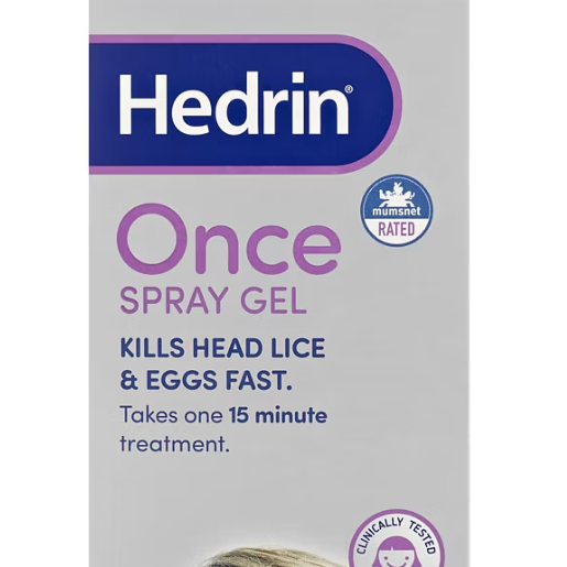 Hedrin Once spray gel - 100ml (15 Minute Treatment)
