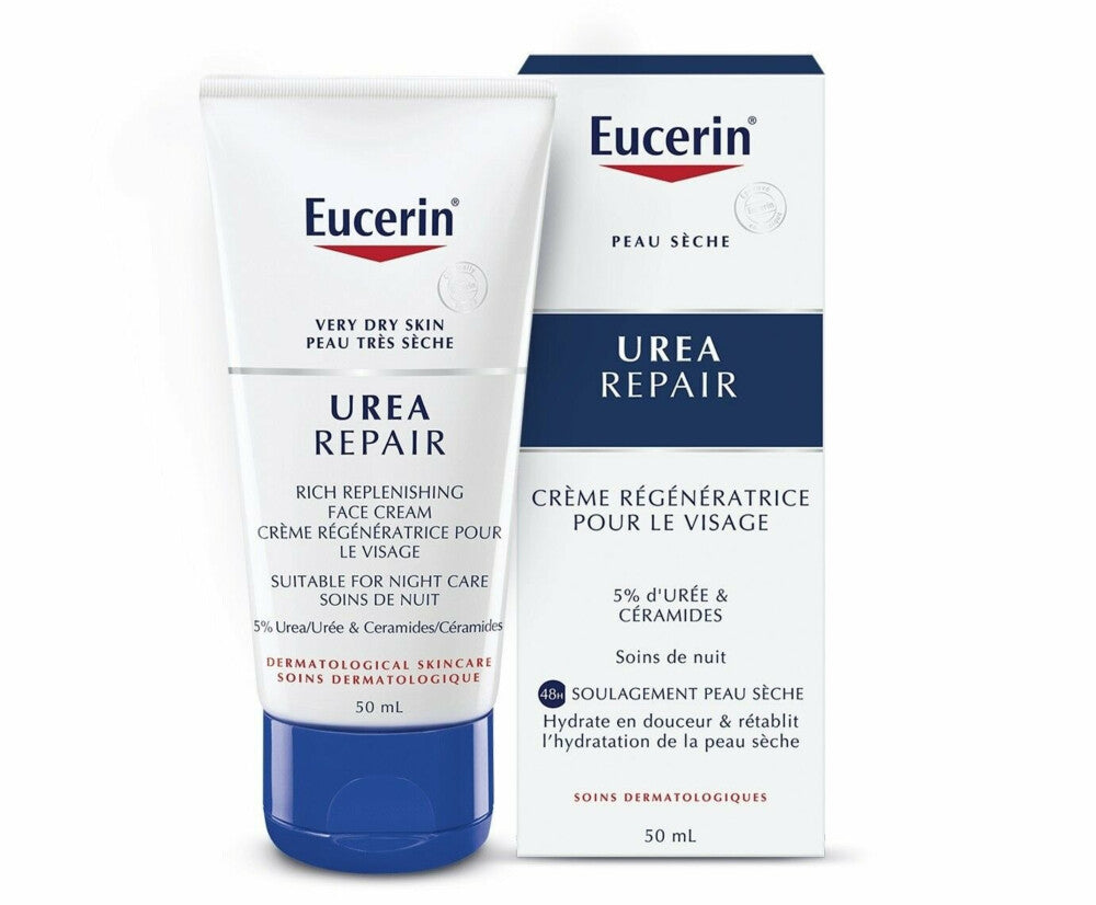 Eucerin UreaRepair Replenishing Face Cream 5% Urea 50ml