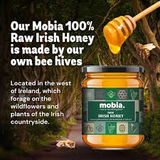 Mobia Raw Irish Honey 250g
