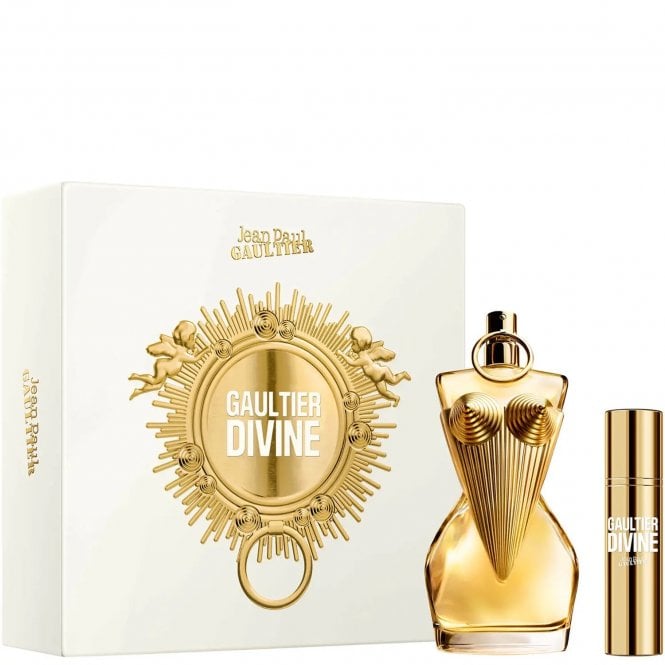 Jean Paul Gaultier Divine Eau de Parfum Metal Box 50ml Spray & 10ml Travel Spray