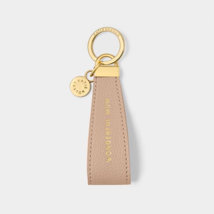 Katie Loxton Sentiment Loop Keyring 'Wonderful Mum'