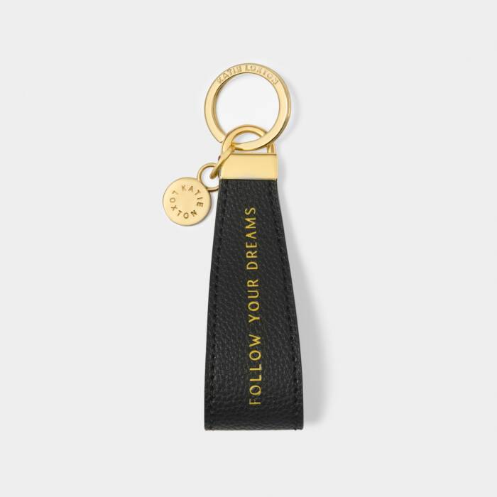 Katie Loxton Sentiment Loop Keyring 'Follow Your Dreams'