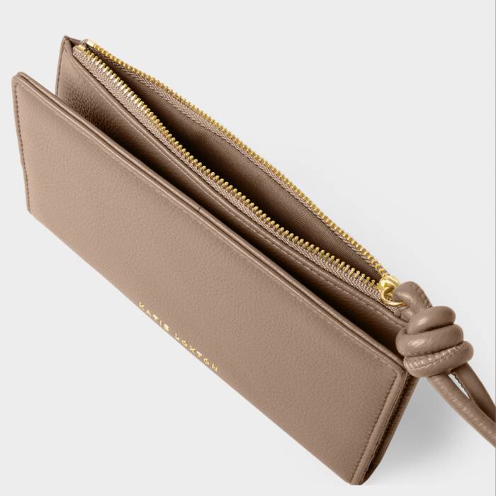 Katie Loxton Asha Fold-Out Wristlet Mocha