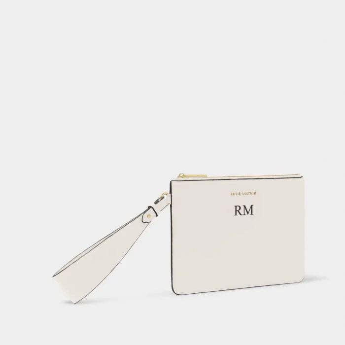 Katie Loxton Marni Wristlet Pouch Off White Off White