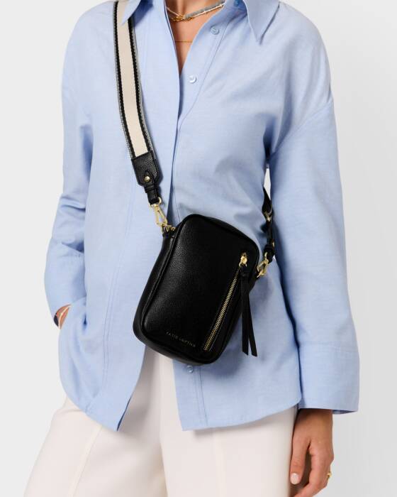 Katie Loxton Hallie Small Crossbody Bag Black